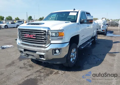 2018 GMC Sierra Slt из США, поврежденный, VIN 1GT12TEY4JF125225